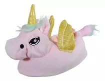 Pantuflas Peluche Unicornio Nenas Mad Foot