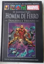 Hq Homem De Ferro Tragédia E Triunfo - Capa Preta Salvat 