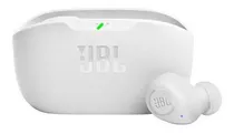 Audífonos In-ear Inalámbricos Jbl Wave Buds Blanco Con Luz Led