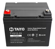 Batería Ciclo Profundo Gel - 12v 33ah - Taiyo