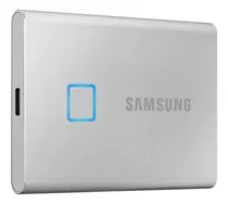Disco Sólido Externo Samsung T7 Touch Mu-pc1t0 1tb Plata