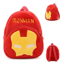 Mochila De Felpa Para Niños Varios Personajes Kinder Esc