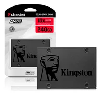 Ssd  240gb 2.5 Sata 3 500mb/s Leit 350mb/s Grav A400kingston