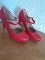 Zapatos Stilettos Piccadilly Rojos, Usados Talle 37