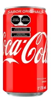 24 Pack Refresco Coca- Cola Sabor Original Mini Lata 235 Ml