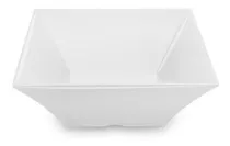 Saladeira - Square 31,5 X 31,5 X 12,5 Cm 6 L Cor Branco Haus