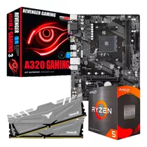 Kit Gamer Ddr4 - Ryzen 5 / Radeon 2gb / Placa Mãe / 8gb Ram