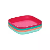 Mini Pratinhos Colors Tupperware Infantil Para Casinha 