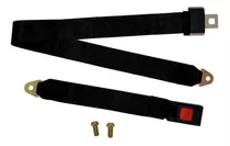 Oferta Cinturon De Seguridad Universal 2 Puntos Color Negro