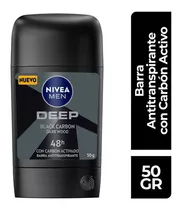 Desodorante Antibacterial Nivea Men Deep Darkwood 50 Gr