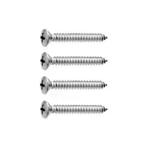 Wo4.8x50inox- Parafuso P/braco Inox Pct C/4 Unidades