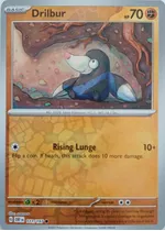 Pokémon Tcg Drilbur 111/197 Reverse