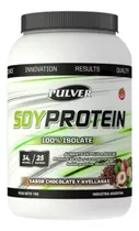 Suplemento Soy Protein Pulver 1 Kg Proteina De Soja Sabor Chocolate/avellanas