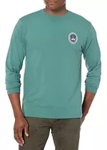 Vineyard Vines Polera De Manga Larga Con Corteza De Menta 