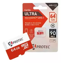 Cartão De Memoria Micro Sd 64 Gb 90mb/s Classe 10 Uhs-i