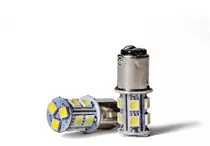 Lampara Led 2 Polos Pata Pareja 13 Led Blanco 12v Autos 4x4