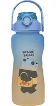 Botella De Agua Deportiva Motivacional 2l - Ideal Para El Gi