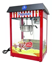 Máquina De Popcorn Eléctrica De 8 Oz Con Olla De Teflón 