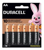 Pilas Duracell Aa 6 Unidades