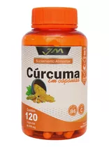 Curcuma 500mg -120 Caps -  Jm