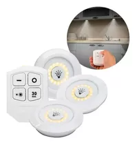 Lámparas Luz Led X3 Portátil Inalámbricas Adhesivas +control