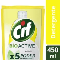 Detergente Cif Limón 450 Ml Recarga