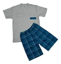 Pijamas Clásica Para Hombre En Pantaloneta