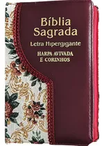 Bíblia Sagrada Evangélica Letra Hiper Gigante C/ Harpa Corinhos Índice 