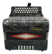 Acordeon Botones Vincenzo Gris 31 Botones