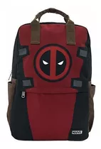 Loungefly Deadpool - Mochila De Nailon Cuadrada Para Cospla