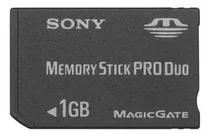 Memory Stick Pro Duo 1gb Sony