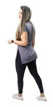 Camiseta Feminina Sobre Legging Longa Tapa Bumbum Academia