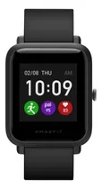 Smartwatch Amazfit Basic Bip S Lite 1.28 A1823 Cor Da Caixa Charcoal Black Cor Da Pulseira Charcoal Black