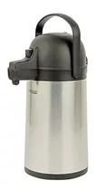 Sifón 1, 5 Lts Interior De Vidrio - Thermos Color Plateado