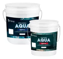 Resina Epoxica Transparente Aqua De 17.04 Kg Altos Espesores