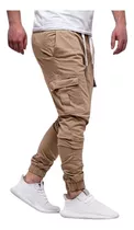 Joggers Con Bolsillo Cargo Hombre