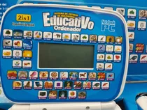 Computador Didáctico Interactivo Para Niñas Español-ingles Color Azul