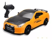 Carro Carrinho Controle Remoto Drift Gtr 4x4 Rodas Extra