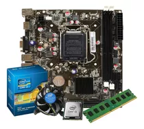 Kit Upgrade I3 Placa H55 1156 + 4gb Ddr3 Processador Cooler