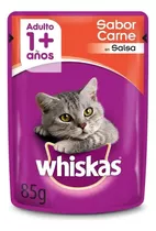 Alimento Whiskas Gatito De Temprana Edad Sabor Carne En Sobre De 85 g