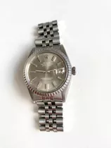 Reloj Rolex Datejust  16030 Full Set Fondo Gris