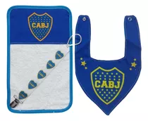 Ajuar Set Para Bebé Boca 3 Prendas 