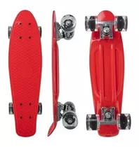 Patineta Skate Tipo Penny Mini Long Board Para Niños, Roja