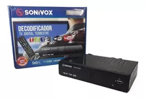 Decodificador Tdt Sonivox  Tv Dvbt2 Digital Original