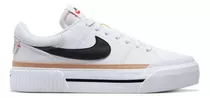 Nike Zapato Mujer Nike Wmns Court Legacy Lift Dm7590-100 Bla