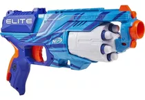 Nerf Elite Disruptor Lança Dardos Blue Azul Tambor Hasbro 