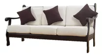 Sofa Confort De Madera Dif. Tonos, Casa Bonita Muebles