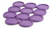 Discos Inteligente Para Caderno - Tamanho Grande 31mm Cor Roxo