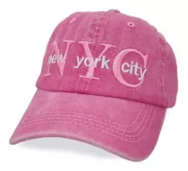 Gorra Para Niñas Nenas Vintage Visera Algodón New York Nyc