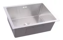 Kit Cuba Inox Quadra 50 X 40 Cm Com Válvula E Acessórios